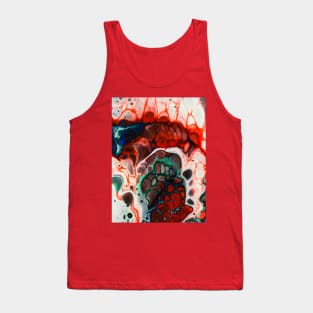 Red Power Tank Top